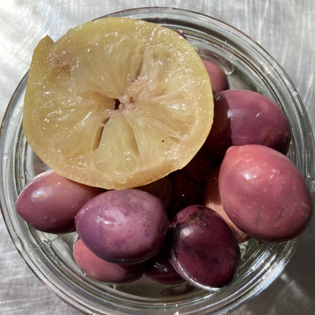 Olives Violettes tailladées