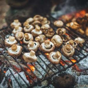champignons grillées l'apéritif provençal